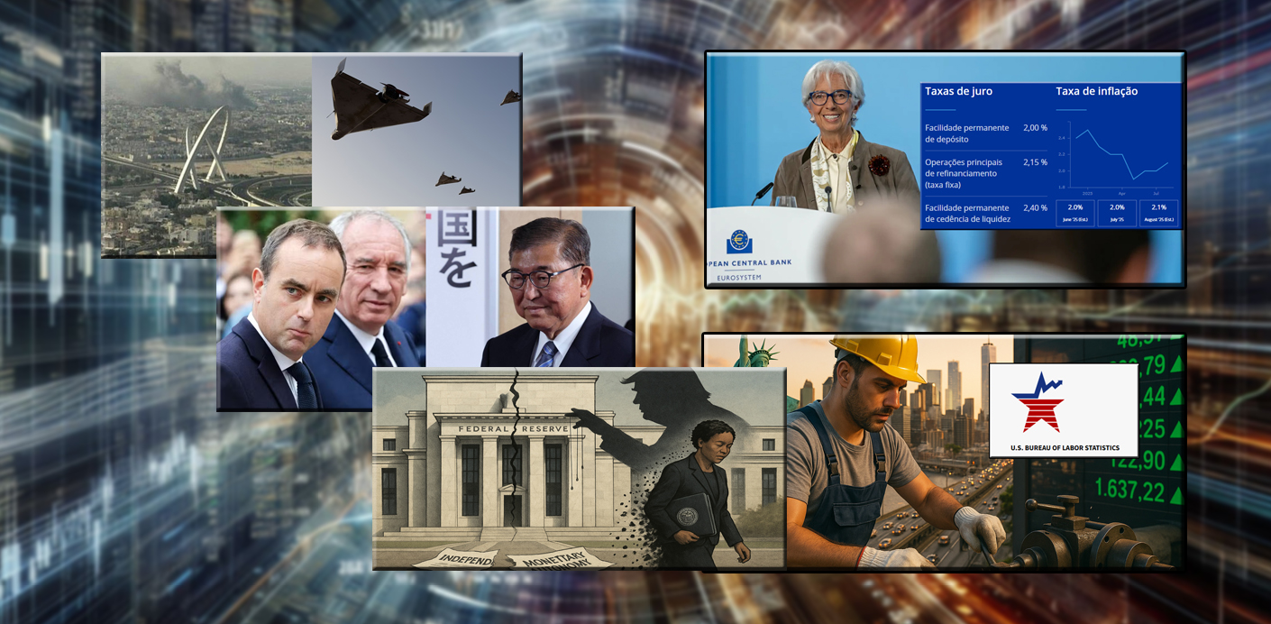 Semana Revista BCE, tensões geopolíticas e emprego